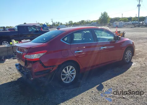 2015 Nissan Sentra Sv from USA, damaged, VIN 3N1AB7AP7FY313101